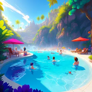 Tropical Paradise Resort: Sun, Sea, and Relaxation