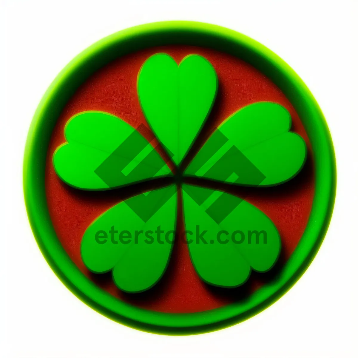 Picture of Eco-friendly Clover Icon Set