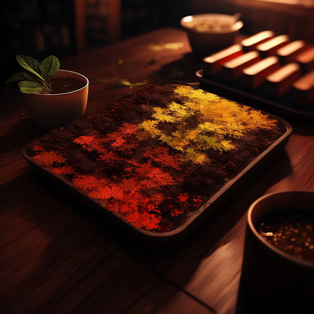 Picture of Sizzling grilled steak with mouthwatering spices on plate