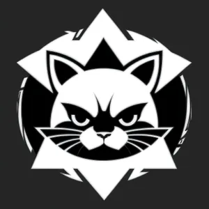 Black Pirate Symbol: Iconic Heraldry Design with Graphic Art Decoration