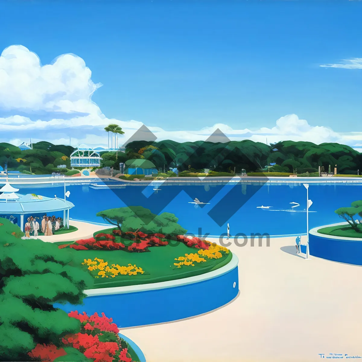 Picture of Tranquil Beach Escape by the Bay