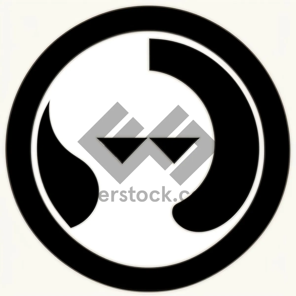 Picture of Web Money Button: Round Glossy Currency Symbol