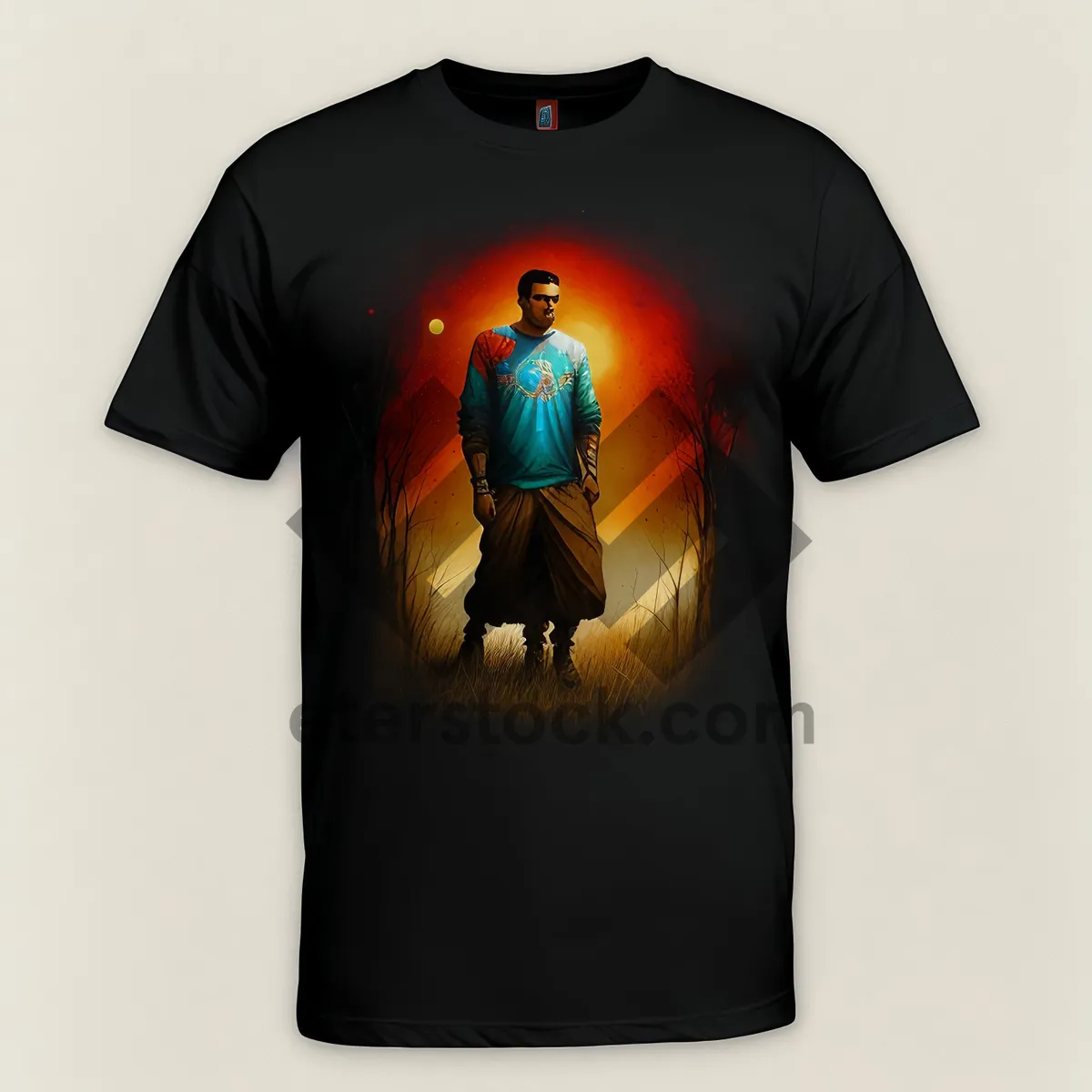 Picture of Fashionable Men's T-Shirt - Sleek and Stylish Jersey