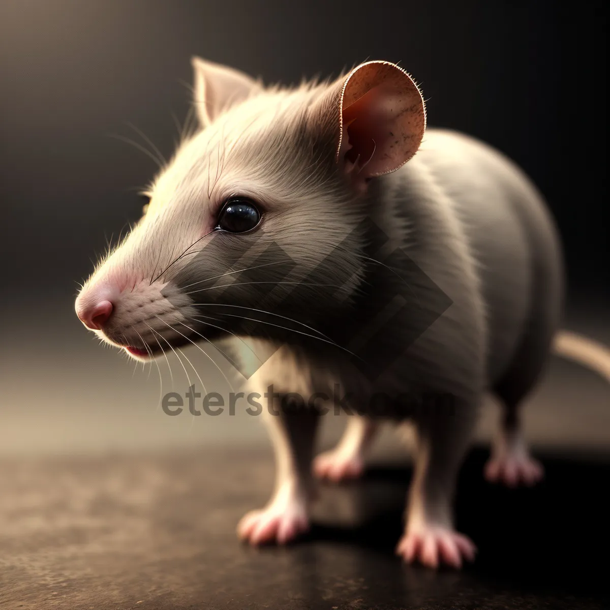Picture of Charming furry critter with adorable whiskers