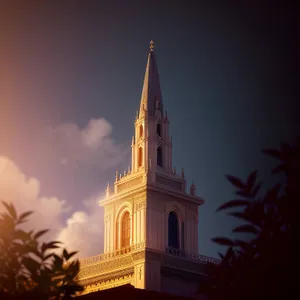 Stunning Cathedral Bell Tower in Historic England