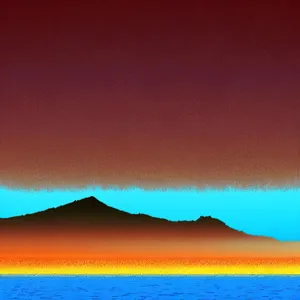 Golden Coastal Sunset over Ocean