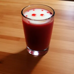 Delectable Breakfast Cocktail with Fresh Sweet Cream