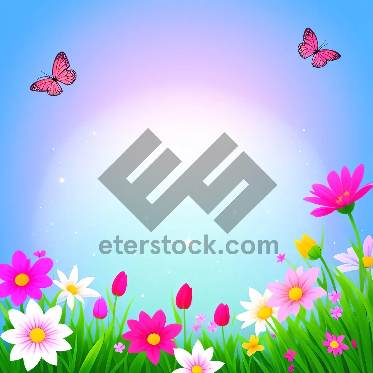 Picture of Vibrant Spring Floral Design