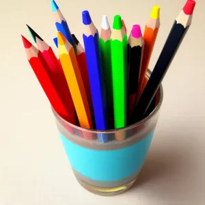 Vibrant Rainbow Pencil Set for Artistic Sketching