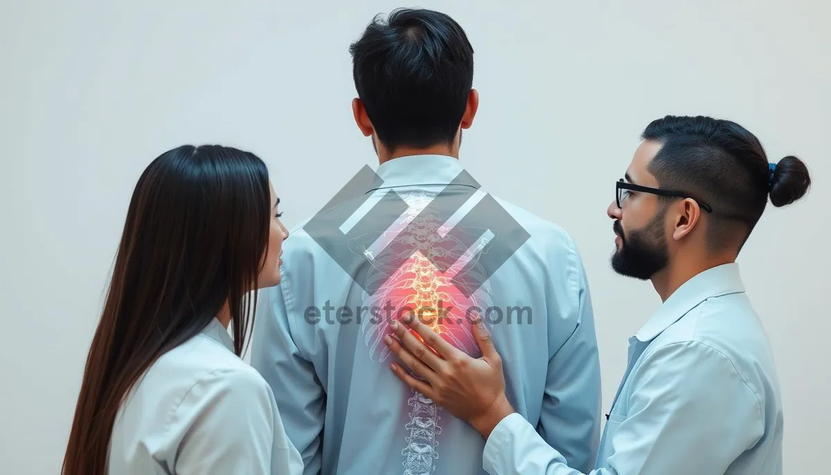 Picture of Smiling businessman at work meeting