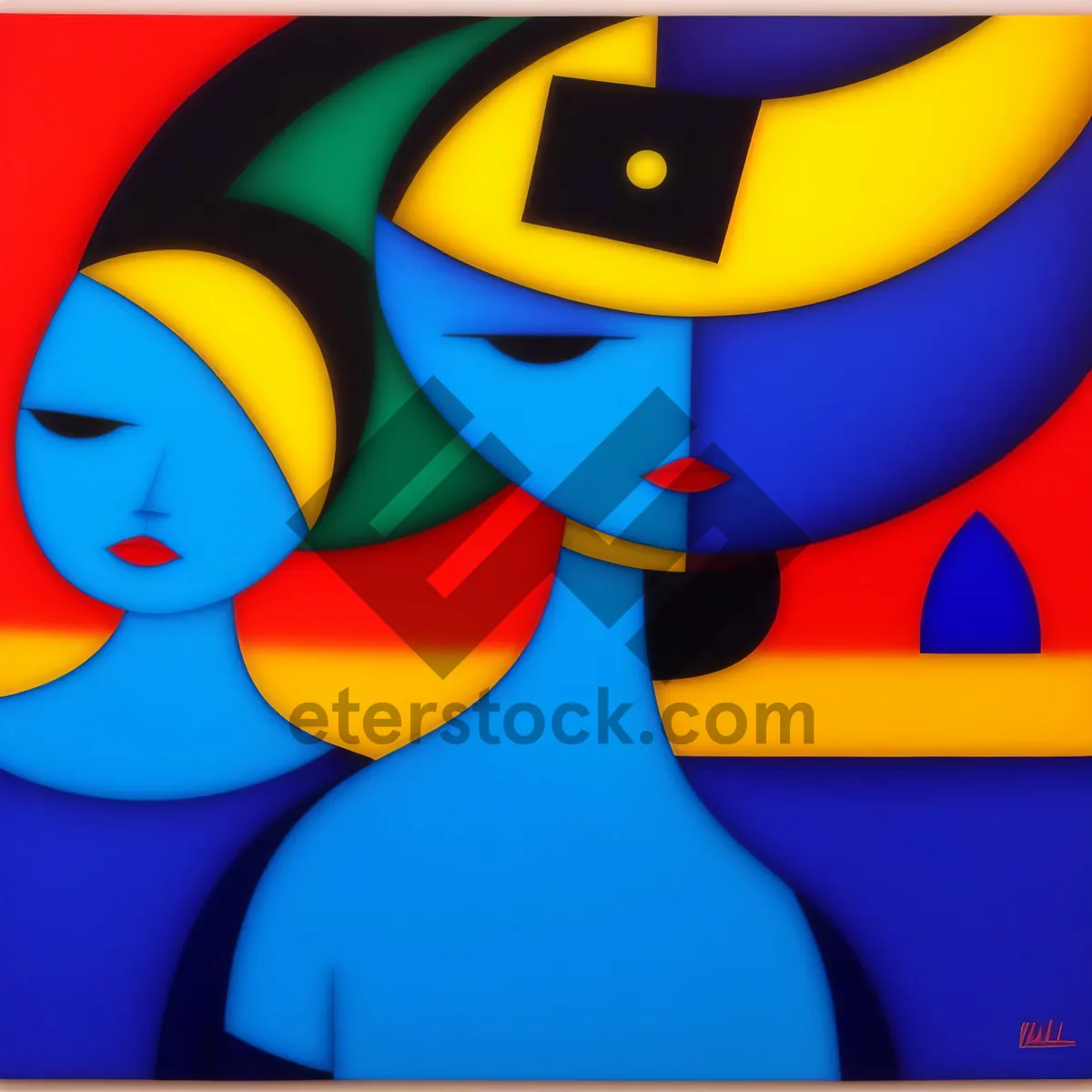 Picture of Vibrant Yellow Cape Icon