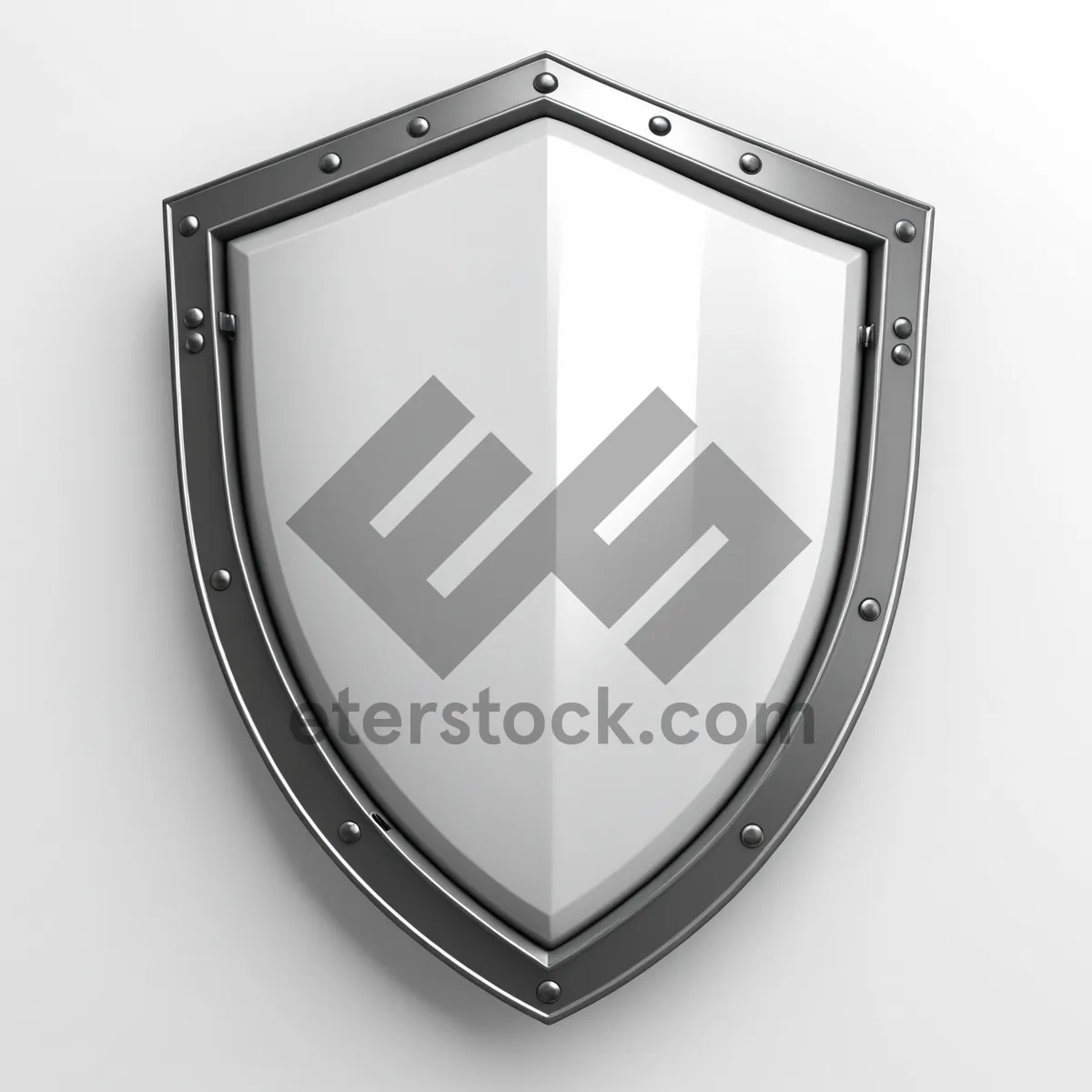 Picture of Shiny 3D emblem graphic design symbol