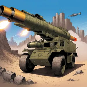 Skyward Strike: Advanced Military Rocket Launcher