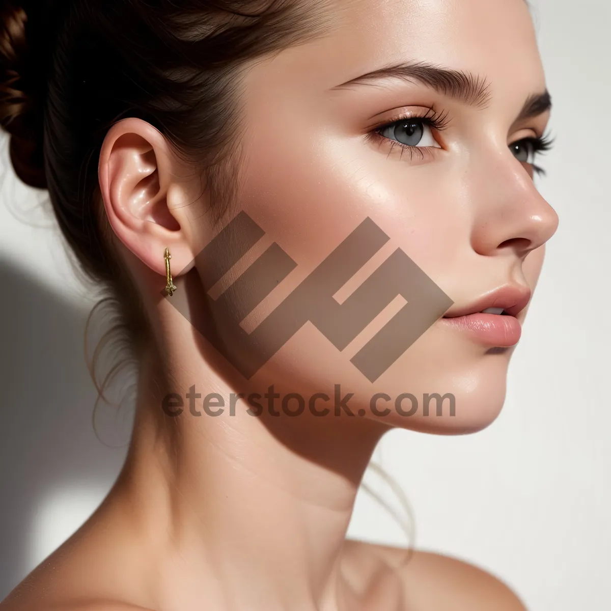 Picture of Radiant Sensuality: Clean and Attractive Skincare Portrait