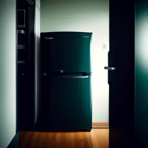 Modern White Goods: Stylish Home Refrigerator Design