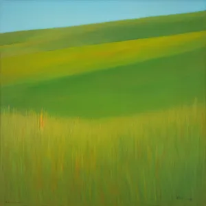 Sprawling Golden Wheat Fields against Blue Skies