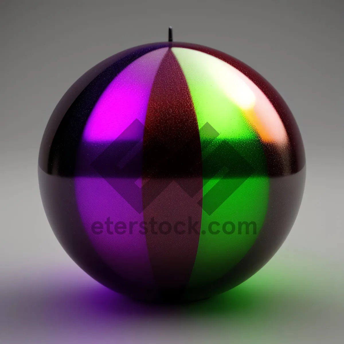 Picture of Shiny Earth Sphere - Global Icon in 3D Design