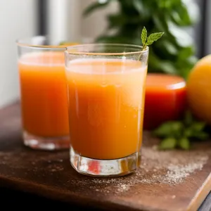 Refreshing Orange Juice Cocktail for a Healthy Breakfast