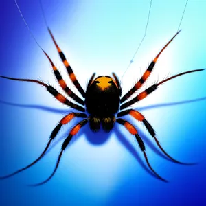 Barn Spider Shines Bright: Glowing Arachnid Fireworks