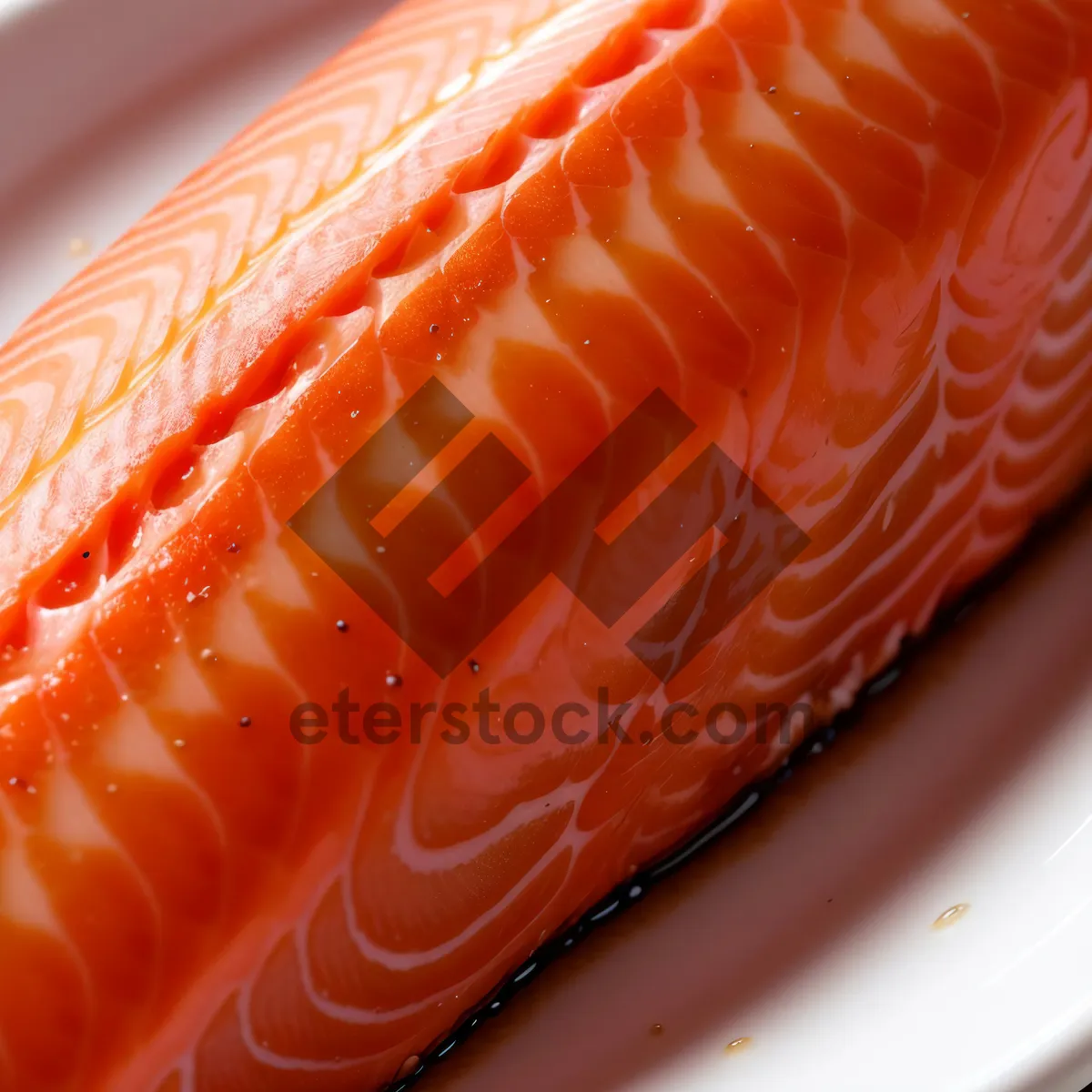 Picture of Fresh and Delicious Citrus Plate with Seafood