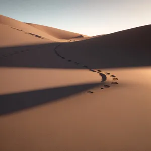 Serenity Sands: Majestic Desert Dune Landscape