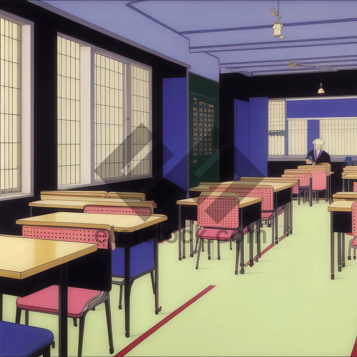 Picture of Modern Luxury Interior Design with Contemporary Furniture