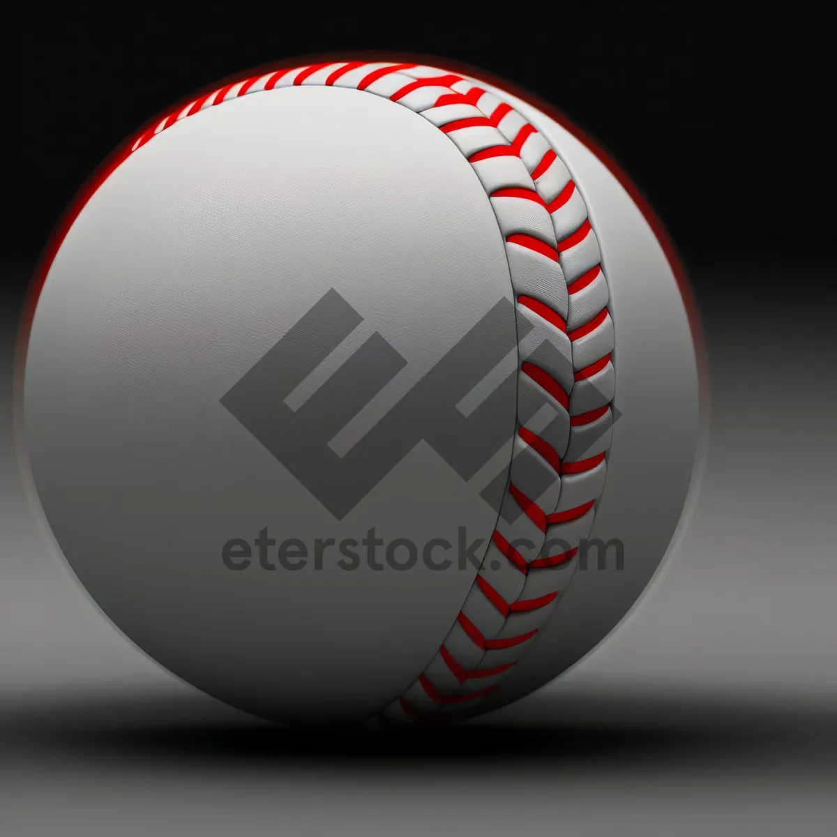 Picture of Sports Equipment Icon: Baseball and Shuttlecock