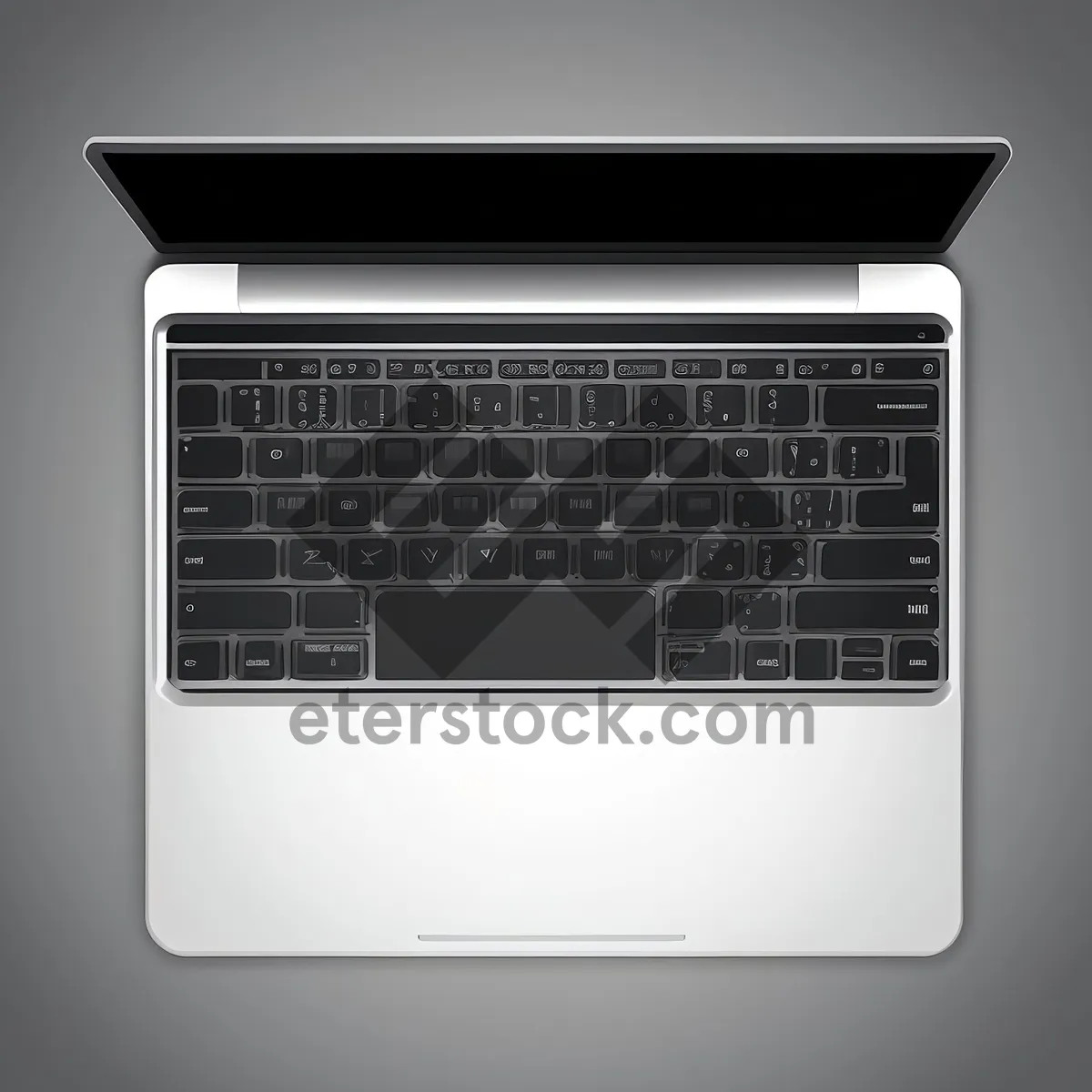 Picture of Modern computer keyboard for efficient office communication