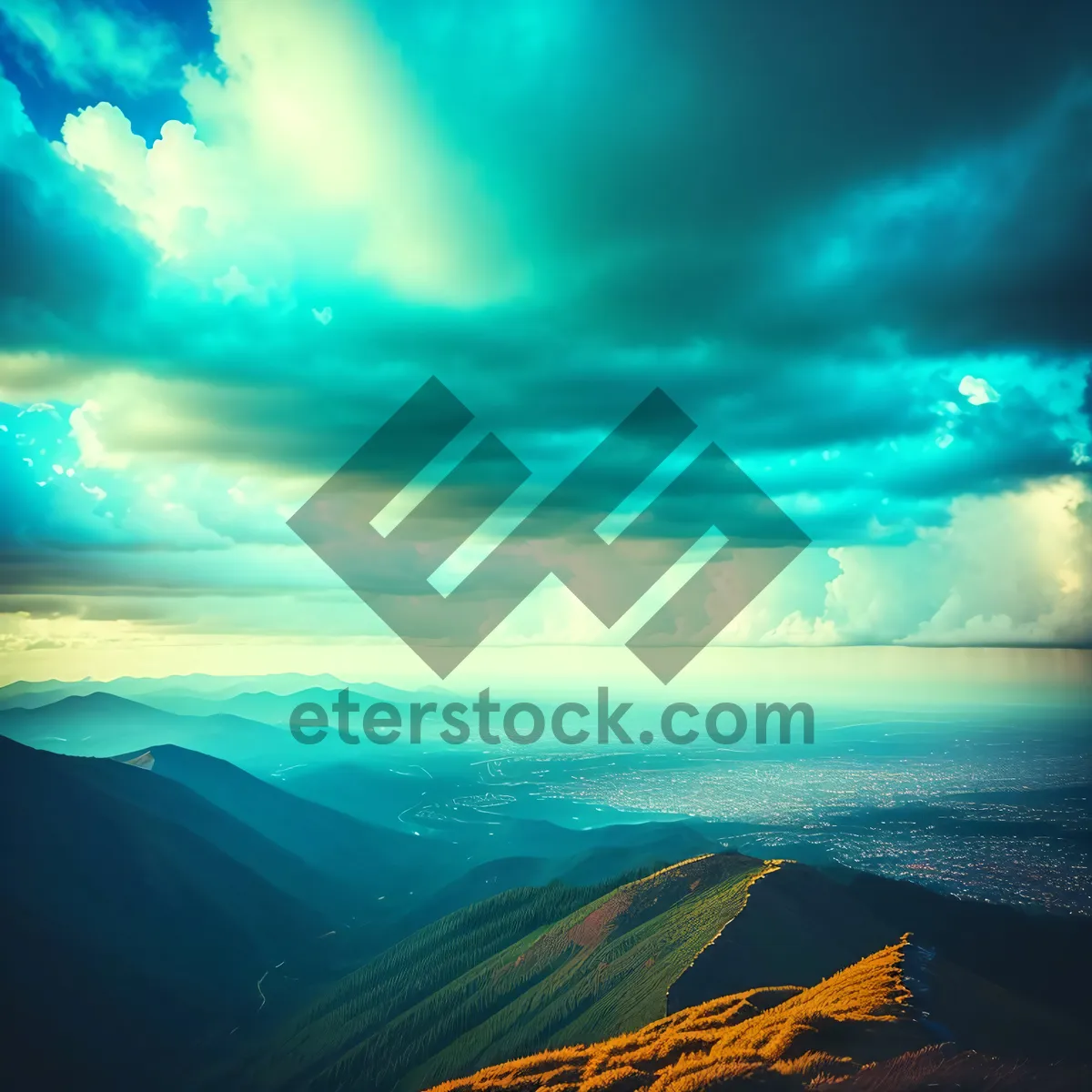 Picture of Vibrant Ocean Sunrise Reflection Wallpaper