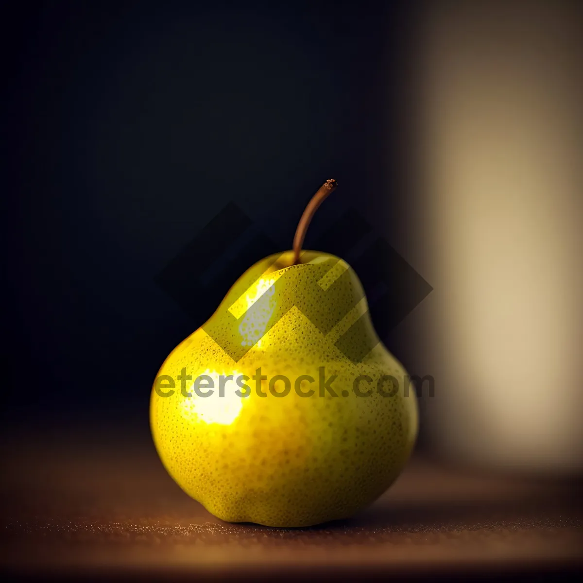 Picture of Juicy and Sweet Yellow Pear - a Delicious and Healthy Snack