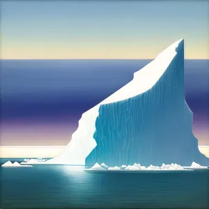 Serene Seascape: A Majestic Ocean Landscape with Turquoise Waters