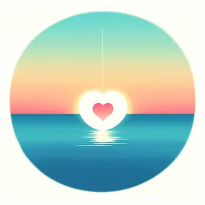 Vibrant Orange Circle Button Set