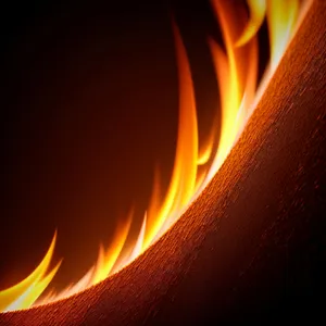 Fierce Flame: A Mesmerizing Fractal of Fiery Energy