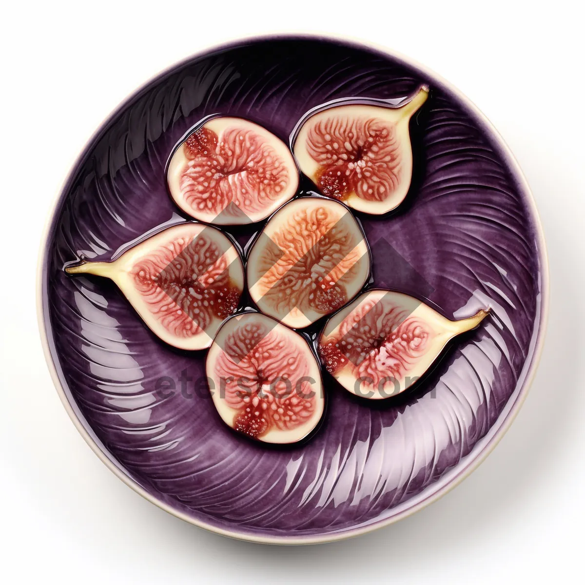 Picture of Orange and Fig Fruit Plate with Freshness