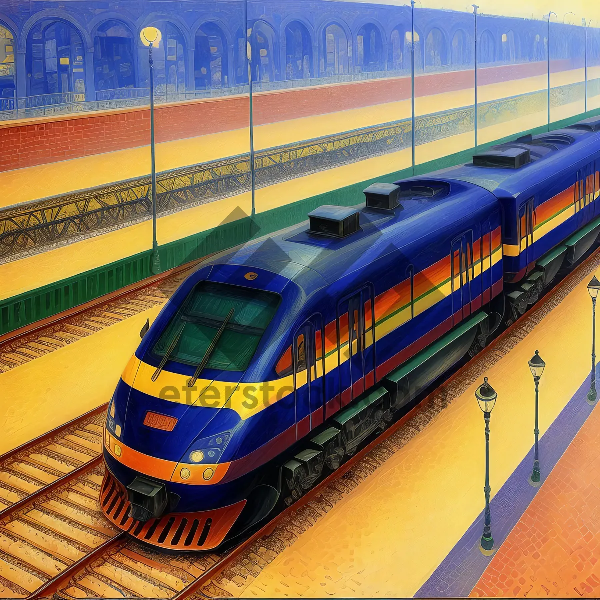 Picture of High-Speed City Rail Transportation Network