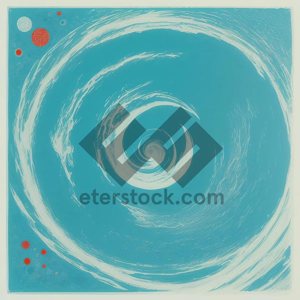 Picture of Clean Water Splash Pattern - Artistic Liquid Ripple Wallpaper