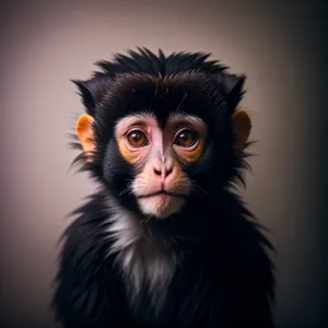 Mystic Cute Face of a Fur Animal in Portrait