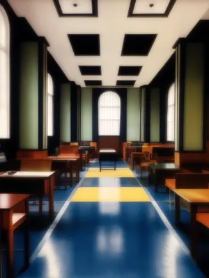 Modern interior design of a stylish apartment hallway