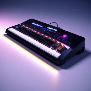 Advanced Synth Keyboard: Innovative Electronic Music Instrument