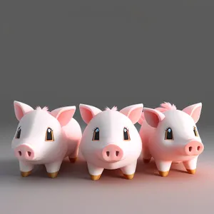 Pink Piggy Bank - Wealth and Savings