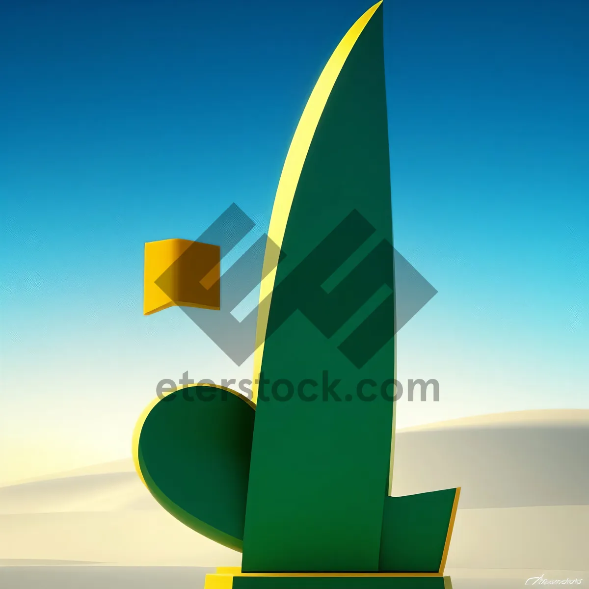 Picture of 3D icon design symbol art sign