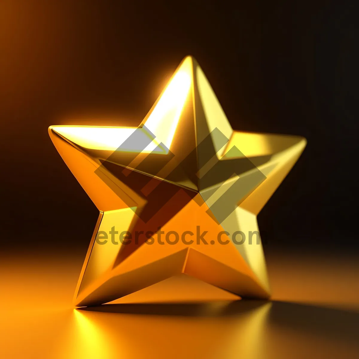 Picture of Fiery Star: A Striking Symbol of Design