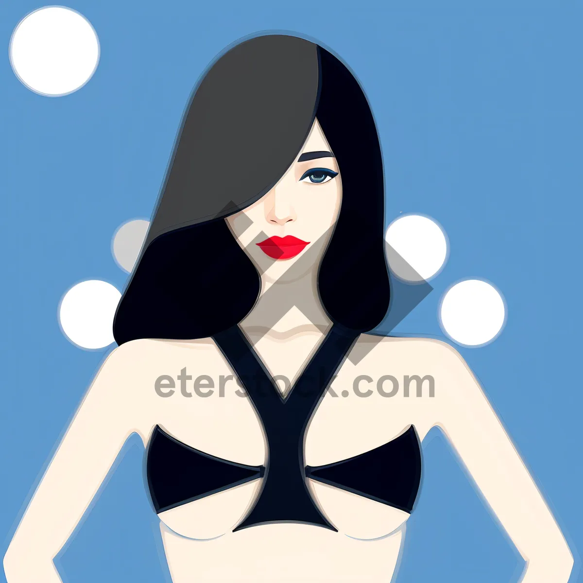 Picture of Adorable Cartoon Fashion Art