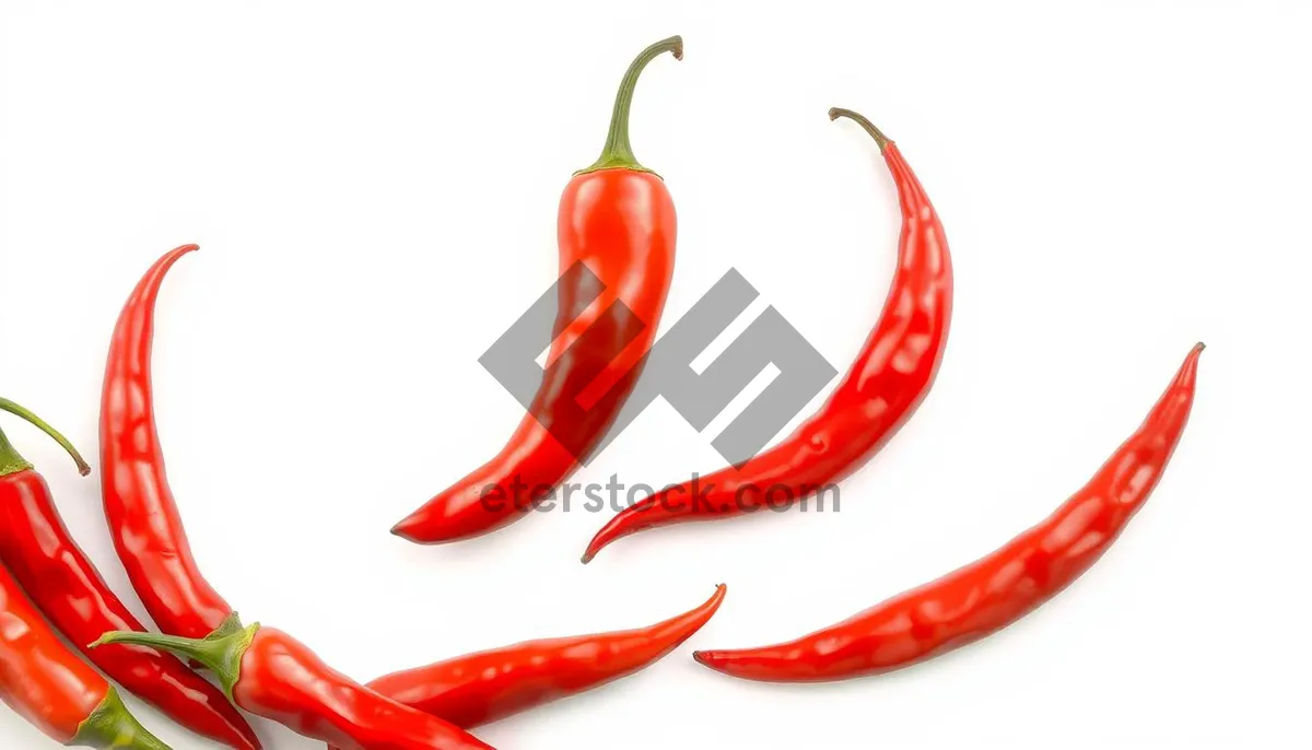 Picture of Fresh, spicy bell pepper in vibrant colors