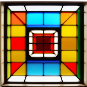 Glossy Square Web Buttons Set - Orange and Black Icon Design