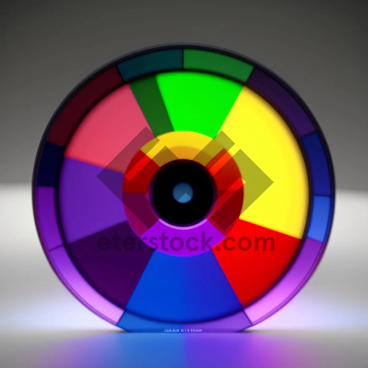 Picture of Glossy Shiny Media Disk Icon
