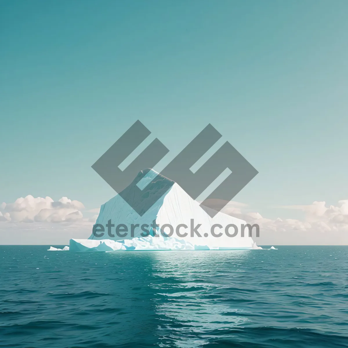 Picture of Tropical Bliss: Serene Ocean Waves on Sandy Beach