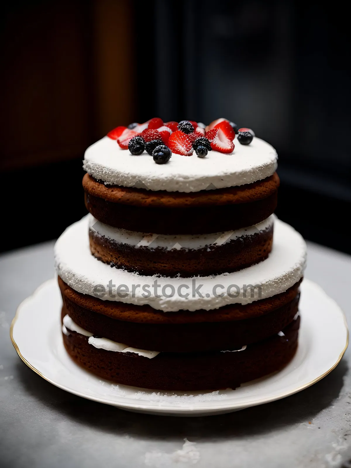 Picture of Delicious Fruit Cake at Gourmet Bakery