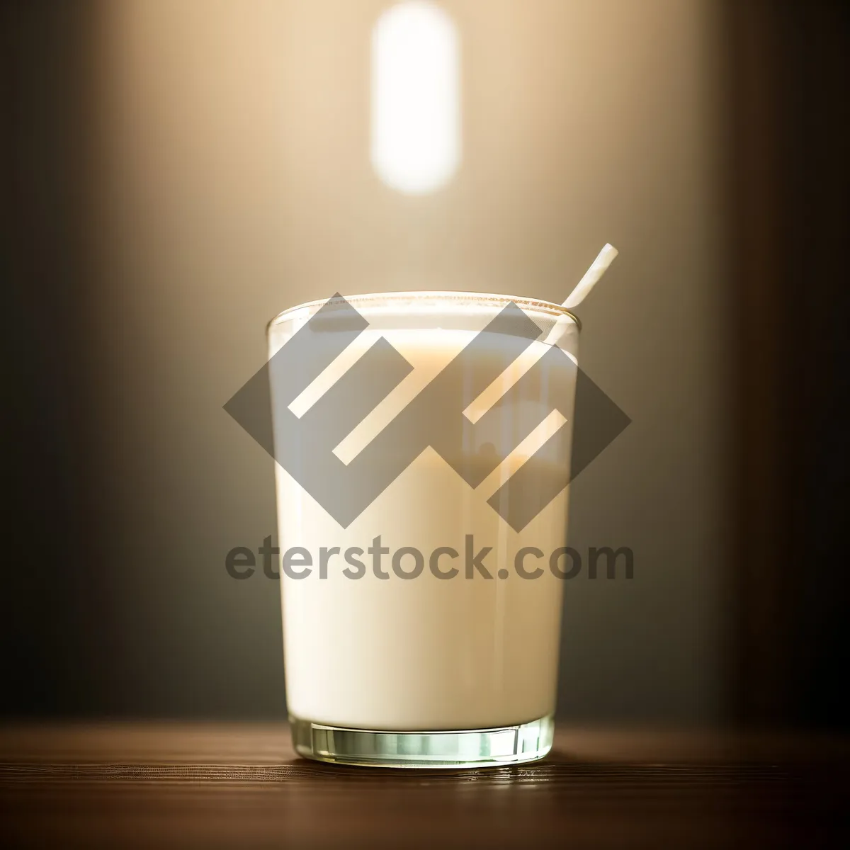 Picture of Delicious Milk Beverage in a Glass