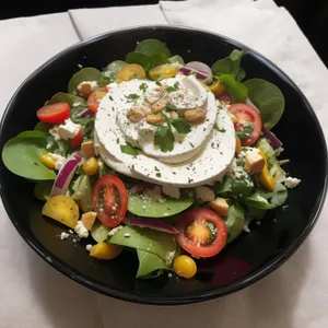 Gourmet Grilled Beef Salad with Fresh Vegetables